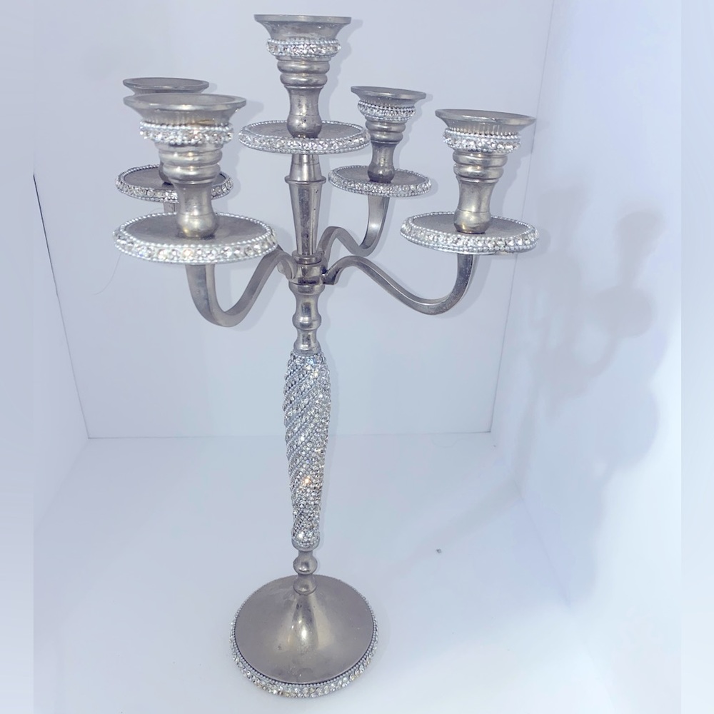 table top candle scone